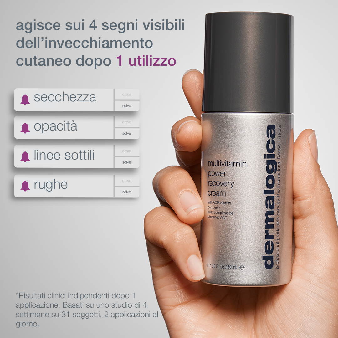 MultiVitamin Power Recovery Cream | Agisce sulla pelle stressata