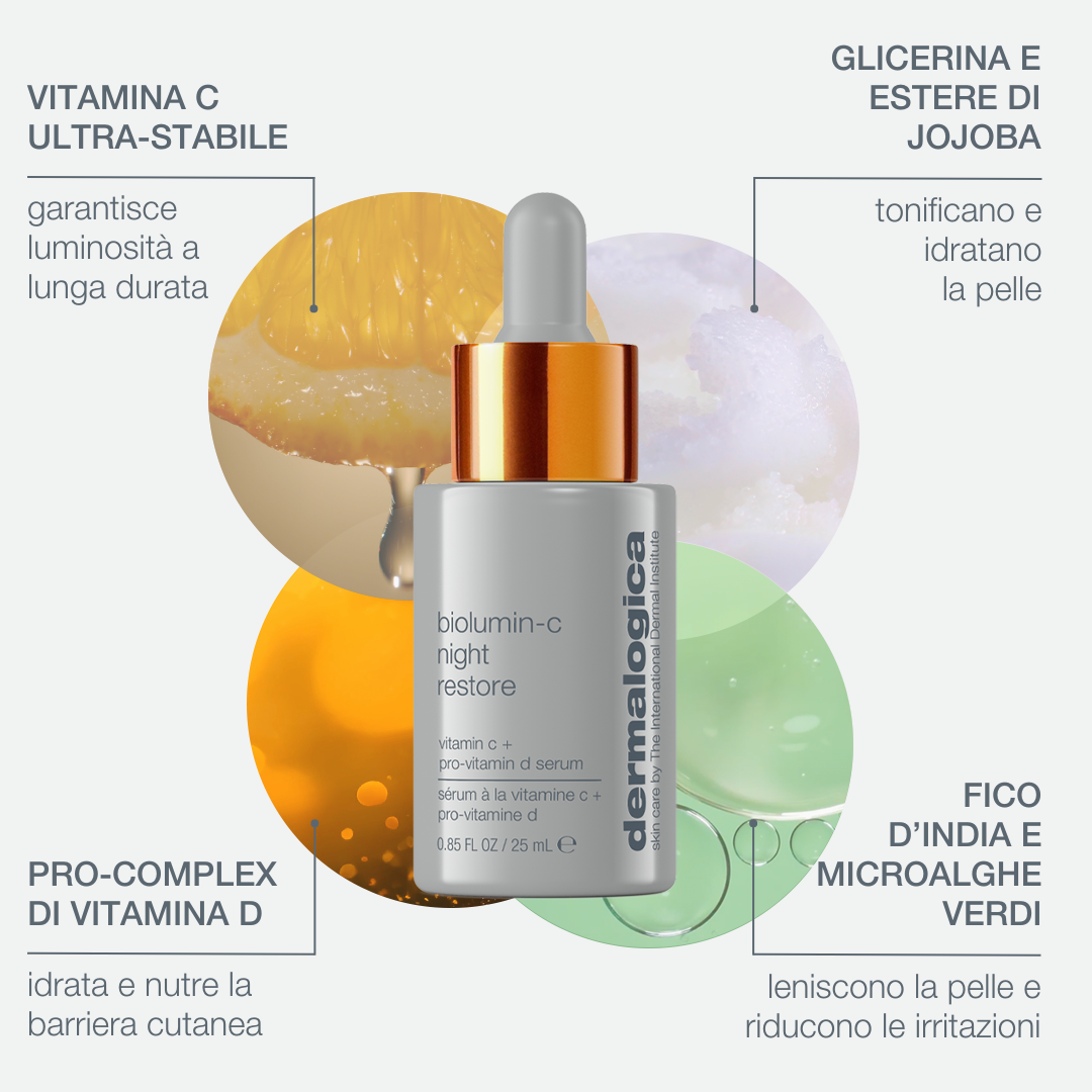 BioLumin-C Night Restore | Siero Notte alla Vitamina C + D